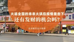 曾經火遍全國的串串香火鍋，在疫情的重擊下還有發財的機會嗎？